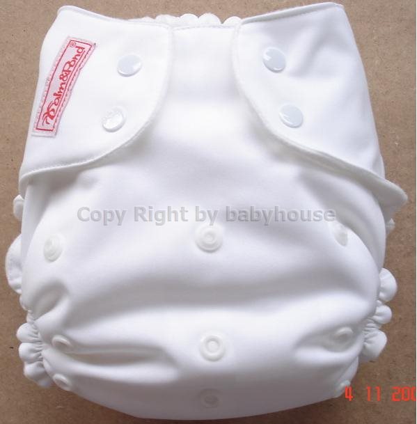 กางเกงผ้าอ้อมกันน้ำ One size เอวกระดุม Palm&Pond