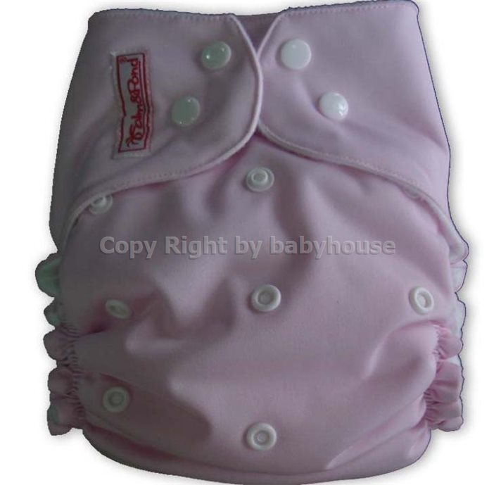 กางเกงผ้าอ้อมกันน้ำ One size เอวกระดุม Palm&Pond