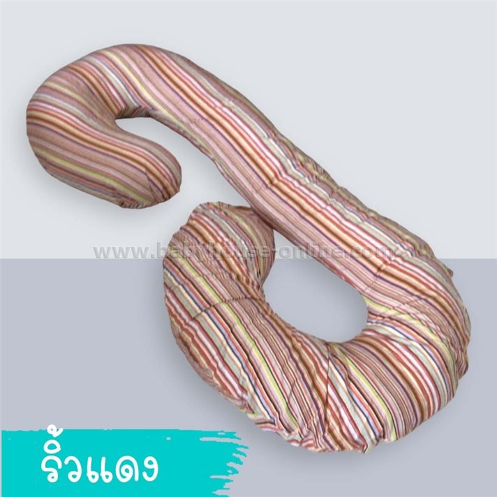 หมอนคนท้องรูปตัว C Palm&Pond