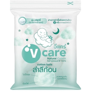 [8854588000172] Vcareสำลีก้อน ถุง 100กรัม 