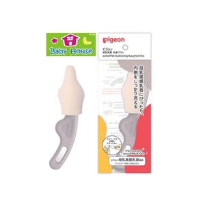 [4902508040303] แปรงล้างจุกนมฐานกว้าง Pigeon