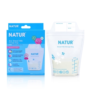 [80131] Naturถุงเก็บน้ำนมแม่ 4ออนซ์แพค30ใบ  #80131