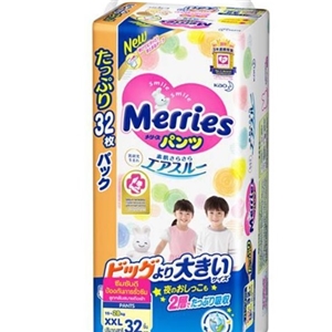 [4901301281104] XXL32 Merries Pants กางเกง 15-28 กก