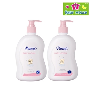[9556123171871] Pureenโลชั่นเด็กเพียวรีน500มล. 1แถม1