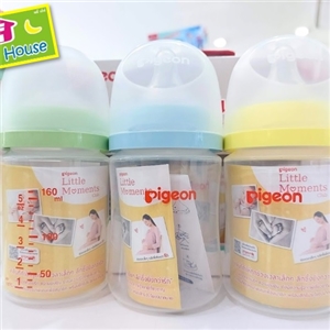 [8851973056684] Pigeonขวดคอกว้างPPWN 5oz แพค3ใบจุกSofTouch SS