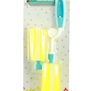 [GKA013446] แปรงล้างขวดนมคาร์เนชั่น+อะไหล่ Grackids