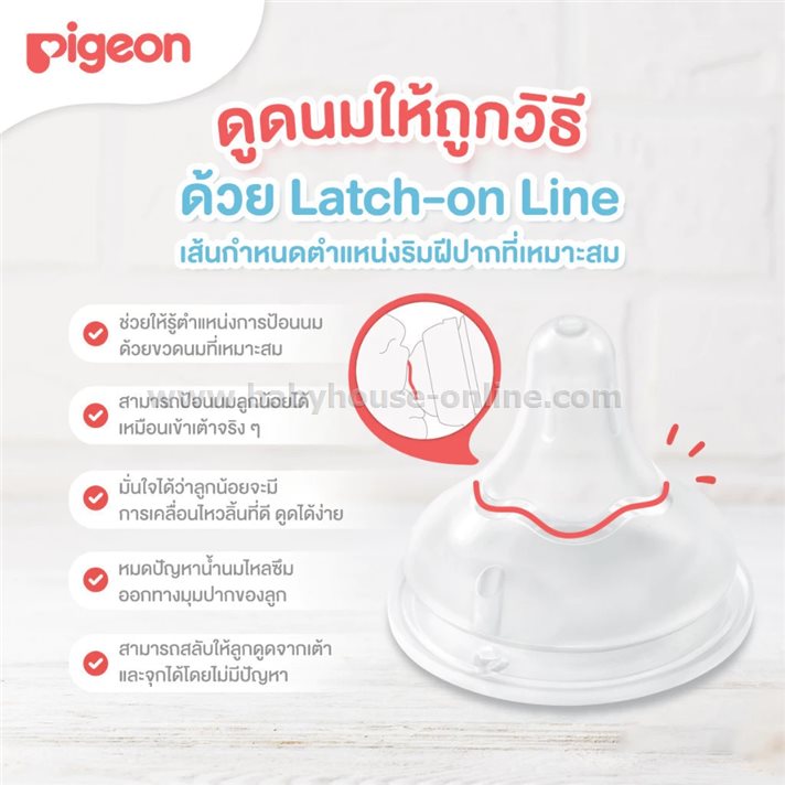 Pigeonขวดคอกว้างPPWN 5oz แพค3ใบจุกSofTouch SS