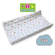[8851010060810] Palm&pondเบาะรองเปลี่ยนผ้าอ้อม เบาะรองอาบน้ำ มีขอบกั้น