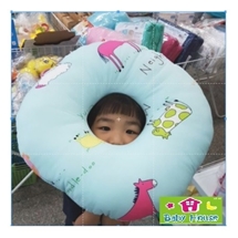 [8851000050340] หมอนโดนัทรองก้น คละลาย Palm&Pond