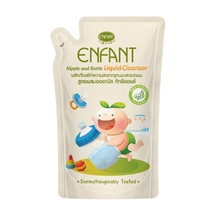 [ACNCR7] Enfantน้ำยาล้างขวดนมเด็ก ถุงเติม600ml สูตร Tea Tree Oil