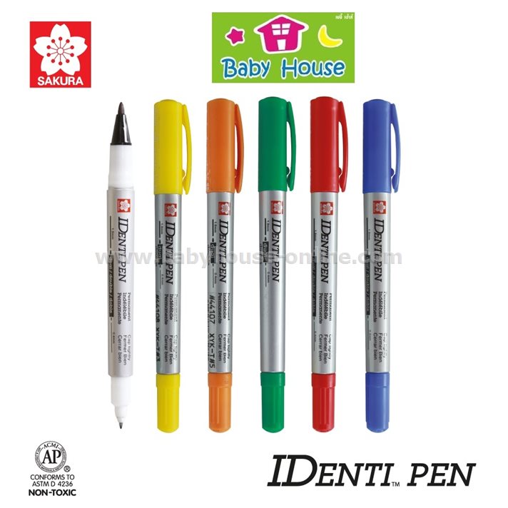 ปากกาเขียนถุงเก็บน้ำนม เขียนอเนกประสงค์Sakura สีแดง