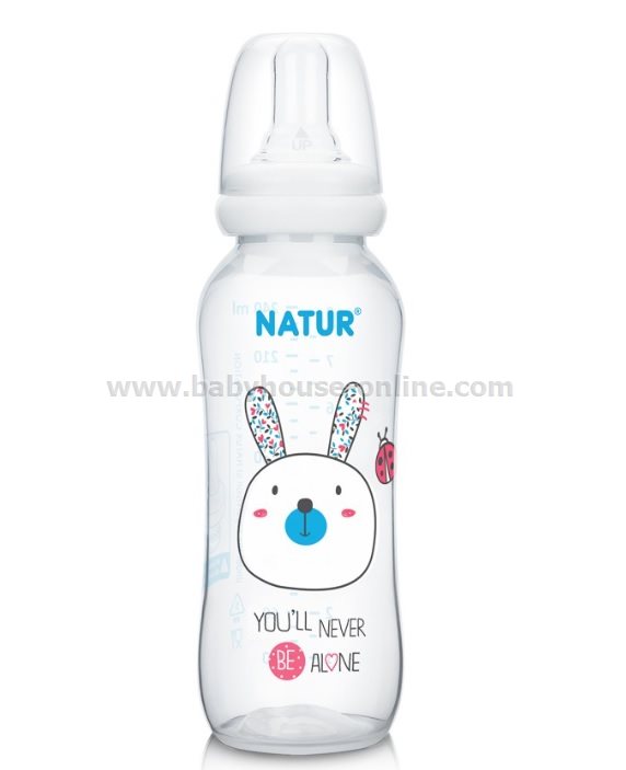 Naturขวดนมสำหรับเด็กปากแหว่งเพดานโหว่ 8ออนซ์