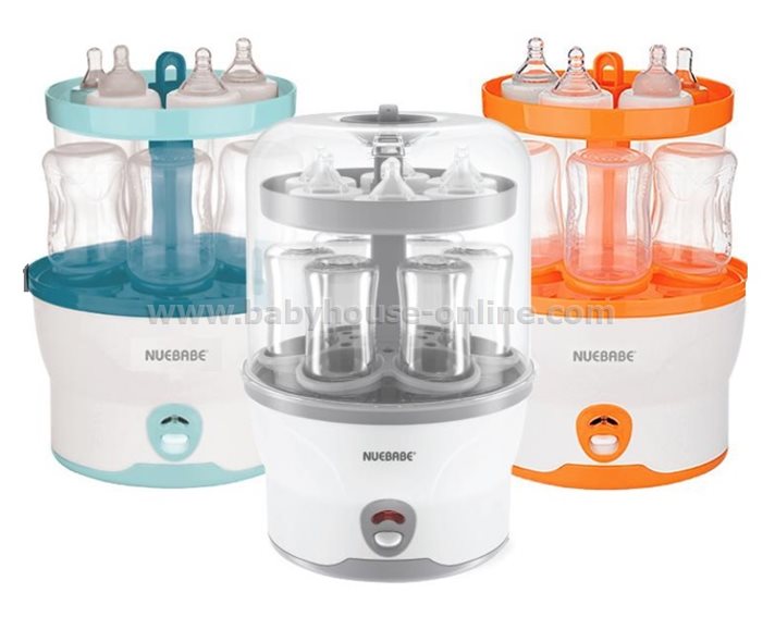 เครื่องนึ่งขวดนมเด็ก นูเบบ โฉมใหม่สีเขียว