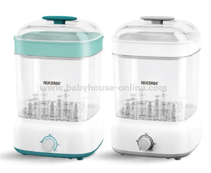 Nuebabeเครื่องนึ่งฆ่าเชื้อขวดนมพร้อมอบแห้ง นูเบบ Breezily