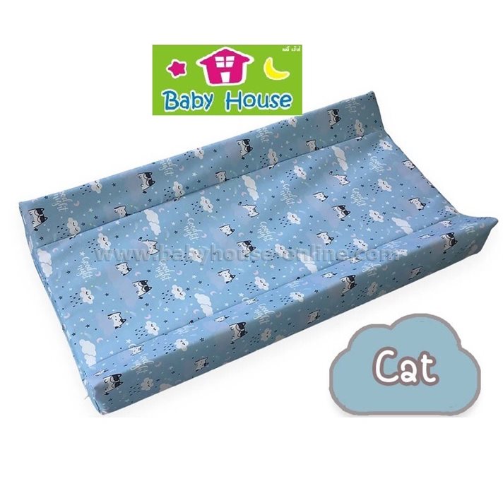 Palm&pondเบาะรองเปลี่ยนผ้าอ้อม เบาะรองอาบน้ำ มีขอบกั้น