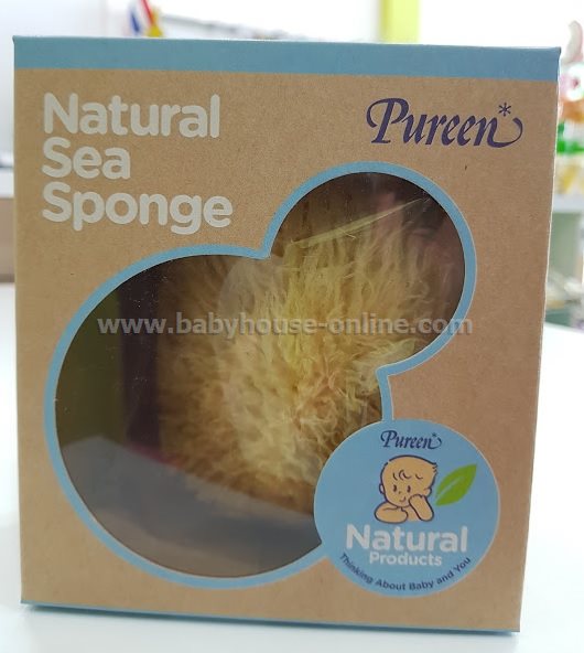 ฟองน้ำธรรมชาติแท้เพียวรีน Pureen size XL