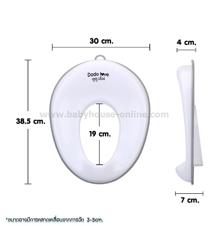 Dodoloveฝารองนั่งชักโครก ฝารองชักโครกสำหรับเด็ก